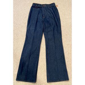 Montgomery Ward Jeans Size 16 Wide Leg Pockets Hong Kong 70s NWT VINTAGE NOS